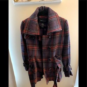 Plaid coat